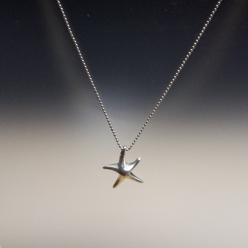 Sterling silver Starfish Necklace